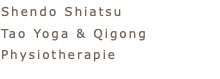 Shendo Shiatsu Tao Yoga & Qigong Physiotherapie 